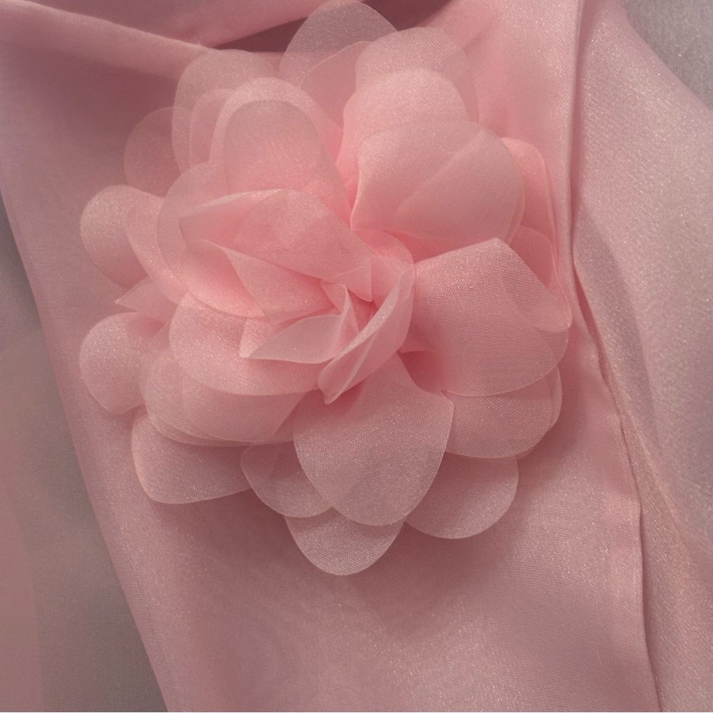 NWOT NEW C.
Wonder Christian Siriano Pink to Mint Ombre Organza Trench Coat - Picture 3 of 11